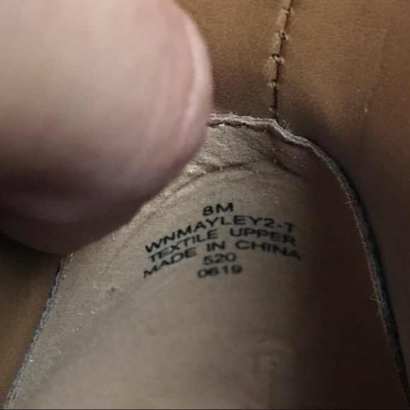 NINE WEST SUADE GREY CHUNKY HEEL BOOTIES! - Picture 10 of 11